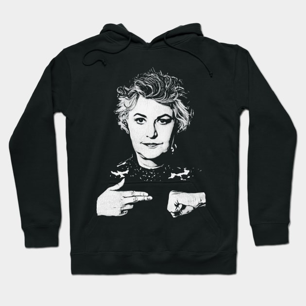 Dorothy Zbornak Run the Jewels /// Bea Arthur Tribute Hoodie by darklordpug